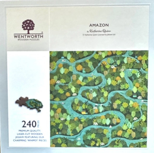 Quebra-cabeça de madeira Wentwroth "Amazon" 240 peças - montado uma vez - Imagem 1 de 1