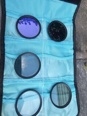 4 XCSOURCE ND Lens Filters Set – 58mm Nd8 cpl uv nd2 old Brand new  - Image 1 of 4