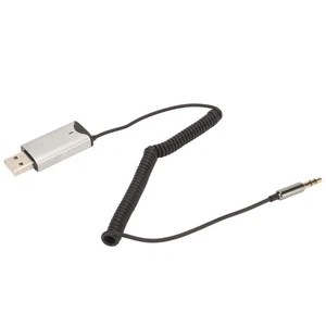 BT AUX Adapter USB 2.0 To 3.5mm Easy Connection Inbuilt Mic 11yd Distance AU NEW - Afbeelding 1 van 12