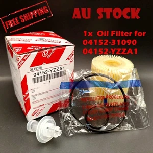 1x Genuine Toyota Oil Filter 04152-31090 04152-YZZA1 Camry RAV4 Lexus RX NX ES - Picture 1 of 1