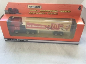 MATCHBOX CONVOY DAF 3300 McDONALDS - BOXED - Picture 1 of 3