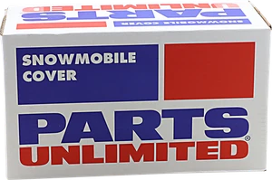 Parts Unlimited Ski-Doo Snowmobile Custom Vehicle Cover Black Polyester 40030165 - Picture 1 of 1