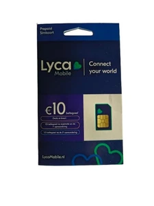 Lycamobile Lyca Prepaid SIM Card for Netherlands, EU Use NL Holland - Picture 1 of 2