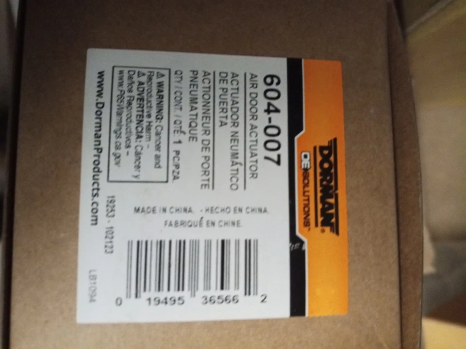 Actuador de puerta de mezcla de climatización para Chrysler Dodge 1998-2004 4734772AD Foto 1 de 1