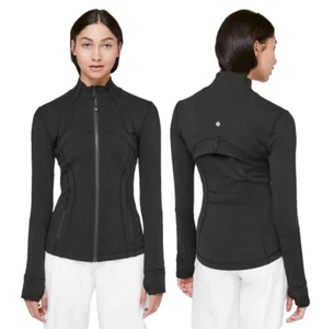 LuLuLemon Define Jacke – Damengröße 12 – schwarz – Daumenlöcher – W4AWLS - Bild 1 von 14