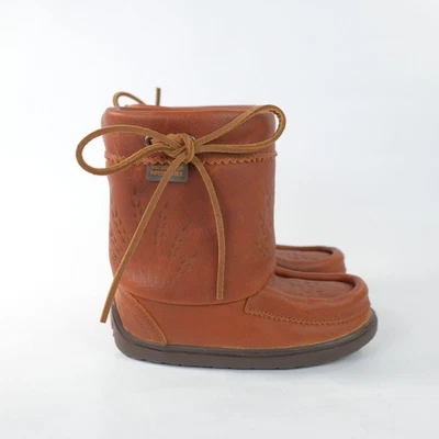 Manitobah coletor impermeável Mukluks tabaco infantil tamanho C10 *EXCELENTE ESTADO! - Imagem 1 de 4