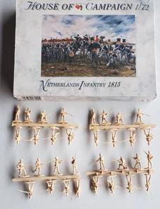 🟢 SOLDATINI 1:72 HOUSE OF CAMPAING 32 PZ. NETHERLANDS 1851 - Foto 1 di 2