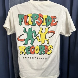 A-Lab Flipside Records T-Shirt doppelseitig Größe M - Bild 1 von 16