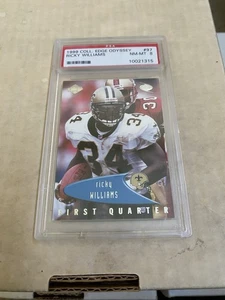 1999 Ricky Williams ROOKIE RC Collector's Edge Odyssey #97 PSA 8 - Picture 1 of 2