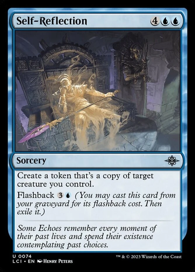 x1 Self-Reflection - Lost Caverns of Ixalan - NM - MTG - Image 1 of 1