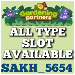 Mono_Poly_Go Type Of Full Carry Slot :- Gardening Partners Event fastest service - Picture 1 of 21
