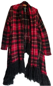 Lauren Ralph Lauren L/XL Schal Poncho Wollmischung RAR Reitsport Western Preppy - Bild 1 von 8