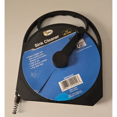 Cobra 20ft Sink Cleaner Flat Steel Tape SBP90220 088712290223 - Image 1 of 3