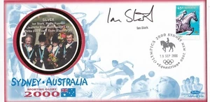 Australia - Sydney, 2000 Olympic Games Autographed Stamp cover, Ian Stark - Picture 1 of 1