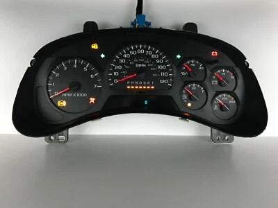 06-09 Chevy Trailblazer Velocímetro Instrumento Medidor Cuadro CON DIC Foto 1 de 3