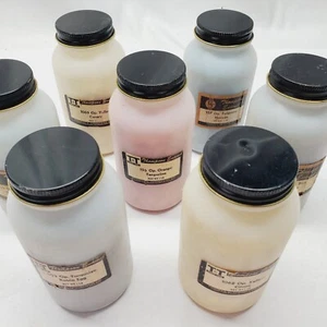 Raro lote de colección 1975 (7) botellas Thompson esmalte 16 oz bulto plomo opaco - Imagen 1 de 19