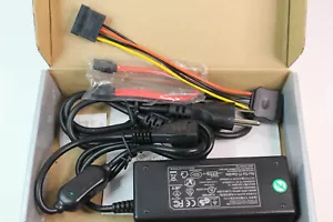 Vantec CB-ISATAU2 SATA/IDE to USB 2.0 Adapter Parts 2.5 3.5" 5.25" HDD For Parts - Picture 1 of 10