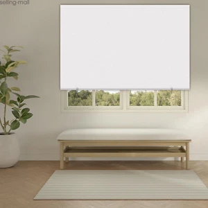 100% Blackout Roller Curtains Cordless Window Shade No Drill Blackout Blinds - Picture 1 of 7