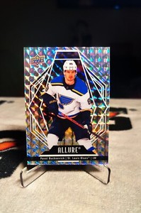 2022-23 Allure White Diamond #25 Pavel Buchnevich Blues Ships ASAP Toploaded