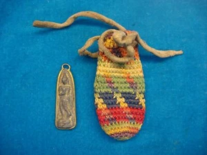 VINTAGE PHRA RUANG THAI BUDDHIST AMULETT/ANHÄNGER - Bild 1 von 11