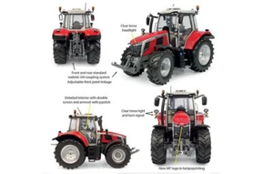 Massey Ferguson 6s.180 2023 Tractor 1:3 2 Model 6459 Universal Hobbies - Picture 1 of 1