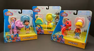 Dino Ranch Jon & Blitz + Min & Clover's Care Cart Vehicle + Miquel & Tango Toys - Imagen 1 de 11