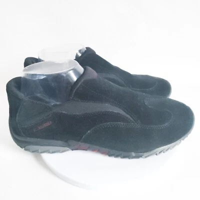 Mephisto Shoes Womens Size 8.5 Black Suede Slip On Walking Sneakers Portugal - Image 1 of 4