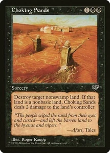 MTG - Magic the Gathering Cards - Choking Sands - Sorcery - Mirage - Picture 1 of 1