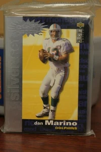1995 Upper Deck Sammlerwahl Crash the Game versiegelt silber FB-Kartenset - Bild 1 von 2
