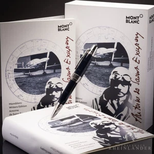 Montblanc Writers Edition von 2017 A de Saint Exupery Kugelschreiber 116111 OVP - Picture 1 of 8