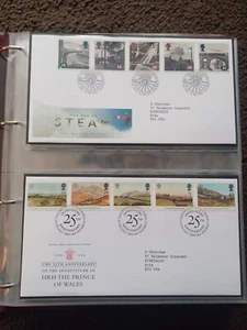 Royal Mail 1. Ersttagsbrief Album Jan 1994 - Jan 00, 65 Hüllen - Bild 1 von 18