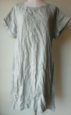 Vestido Top Camiseta Urbana FLAX Designs 1G y 2G y 3G Nuevo con Etiquetas Vestido de Verano SAGE Foto 1 de 4