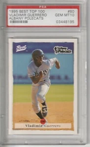 Vladimir Guerrero PSA 1995 GEMA MT 10 - Imagen 1 de 2