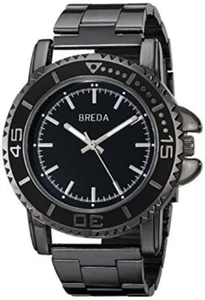 Breda Men's 8175 Black "Eddie" Watch - Picture 1 of 4