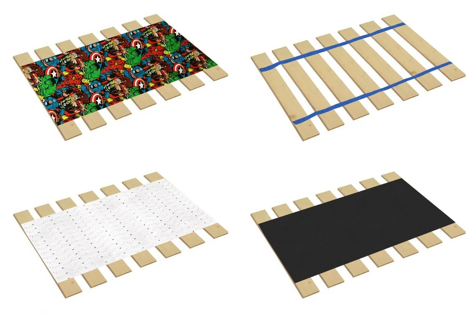 Bed Slats Youth Transitional Sized Beds Platform Bunky Mattress Support Boards - Image 1 of 1