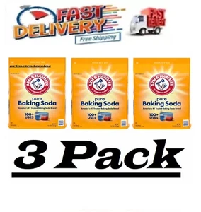 3 Pack - Arm & Hammer Pure Baking Soda, 13.5lbs. - Picture 1 of 7