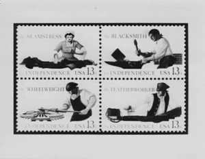 1716/1720 13c SKILLED HANDS FOR INDEPENDENT - USPS PHOTO PROOF - Bild 1 von 1
