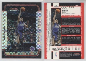 2003-04 Bowman Chrome X-Fractor /150 Mike Bibby #8