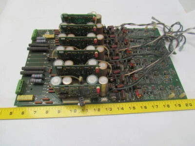 Square D 52011-028-50 Power Interface circuit board w/6 add on boards - Image 1 of 4