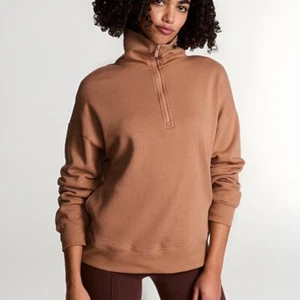NWT VICTORIA'S SECRET PINK Women’s Ivy Fleece Half-Zip Sweatshirt Large - Picture 1 of 5