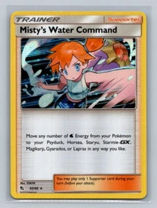 Misty's Water Command Hidden Fates 63/68 Near Mint NM Holo Rare - Picture 1 of 2