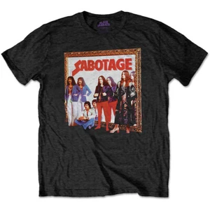 Black Sabbath. - Sabotaje con estampado posterior - Camiseta negra - Imagen 1 de 2