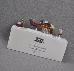 Letters For Santa 56049 Dept 56 Heritage Village Collection Retired 1994 - Picture 1 of 14