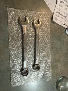 vintage ACE HARDWARE COMBO WRENCHES 5/8 (25766) & 11/16 (25767) 12 POINT - Picture 1 of 6