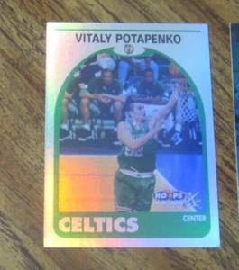 Vitaly Potapenko 1999-00 Hoops Decade Hoopla Plus #28 INSERT Card NBA Celtics - Bild 1 von 2