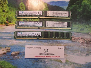 Samsung 8GB 2Rx8 PC3 12800R/ 14900R DDR3ECC Server RAM M392B1G73DB0 - SINGLE VLP - Picture 1 of 1