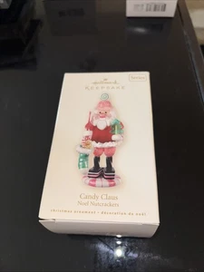 Hallmark Ornament CANDY CLAUS Noel Nutcrackers 2008 - 1st in Series - NEW - Bild 1 von 1