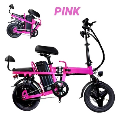 A9 Electric Bike Commuting Foldable Electric Bike 48V 500W Maximum Load 110 kg - Image 1 of 4