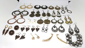 Neu! Paparazzi Ohrringe/Halsketten GROSSES Konvolut Lot Erdton Herbst Boho Gun Metal - Bild 1 von 9