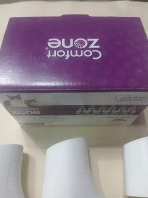 comfort zone Multi Cat Diffuser Refill for Cats & Kittens - 6 Pack + 3 Diffusers - Image 1 of 4